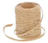 MAGICLULU 1roll Natural Raffia Paper Rope Twine String for Diy Projects Present Wrapping and Craft Decoration Meters Decorative Packing Rope