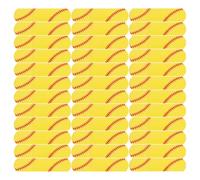 MAGICLULU 1set Baseball League Bandages with Breathable Non-Woven Fabrics and Stable Wearing Effect, Stylish Baseball Pattern Sports Bandage for High-Intensity Exercise and Sweaty 60pcs