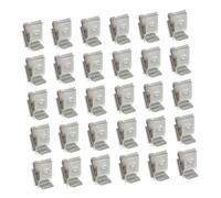 MAGICLULU 1set Photovoltaic Cable Clamp Clips for Trailer Frame Wiring Design with Corrosion Resistant Finish Easy Release Cable Fasteners for Efficient Installation and Neat 30pcs