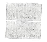 MAGICLULU 2 Pack Kitchen Cooking Oil Splatter Frying Screen for Gas Oil Stove Aluminum Foil Boards Easy Foldable Design Grease Splatter Prevention
