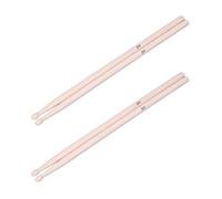 MAGICLULU 2 Pairs 5a Maple Drumsticks Wooden Drum Sticks with Proper Weight and No Cracks and Students Drummer Playing in Bands