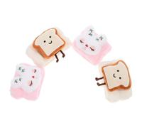 MAGICLULU 2 Pairs Elastic Washing Face Bands Makeup Wristband Plush Moisture Absorption Prevents Water from Running down Arms Sweet for Applying Makeup and Yoga Women Wristband