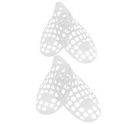 MAGICLULU 2 Pairs Plastic Shoe Trees for Men and Women Hollow Shoe Shape Holders Made of Sturdy Plastic User-friendly Design Extending Lifespan Suitable for Boots for Travel and Longterm