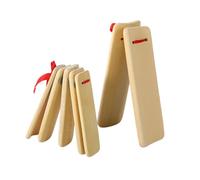 MAGICLULU 2 Pcs Bamboo Handheld Castanets Traditional Kuaiban Percussion Instruments for Beginners Educational Rhythm Teaching Tool