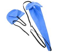 MAGICLULU 2 Pcs Saxophone Cleaning Cloth Sax Cleaning Cloth Blue Fabric Material Simple Design Delicate Workmanship Lightweight The inside Tube and Removes Fingerprints