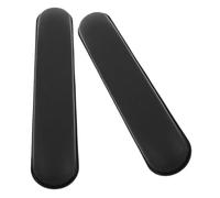 MAGICLULU 2 Pcs Universal Pu Leather Wheelchair Armrest Pads with Sponge Cushion, Anti-Slip 10cm Hole Spacing, Lightweight Mobility Scooter Arm Support Accessories for Seniors