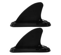 MAGICLULU 2 Sets Detachable Surfboard Fin Slide-in Paddle Board Replacement Fins for Sup Kayak Water Divider for Beginners and Experts