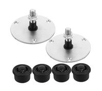 MAGICLULU 2 Sets Rotating Hinges for Shoe Cabinet Heavy Duty Shelf Fitting Replacement Parts Construction Easy Installation Quiet Operation Versatile for Various Designs
