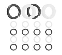 MAGICLULU 20 Pairs Guitar Tuning Peg Washers Small Guitar Gaskets Plastic and Metal Spacer 4.2mm Improve Sound and Playability Accessories