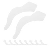 MAGICLULU 20 Pairs Silicone Eyeglass Ear Hooks White Anti Slip Retainers