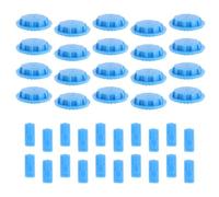 MAGICLULU 20 Sets Airtight Compression Bag Valve Plugs for Vacuum Storage Bags, Leak Proof Sealing Caps with Enhanced Sealing Performance and Wear Resistant Plastic Silicone Material