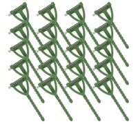 MAGICLULU 200pcs Plastic Brooch Pins for Corsage Making, Lightweight and Easy to Store Clothing Accessory, Green Safety Pins for Wedding and Party DIY Lovers