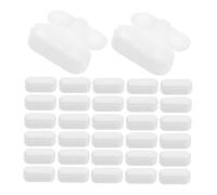 MAGICLULU 200pcs Pull Chain Connectors for Blinds Plastic Cord Connector Clips for Vertical Roman Roller Shades Secure Locking Beaded Chain Clips for Window Curtains