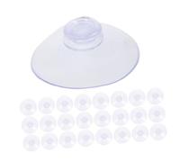 MAGICLULU 200pcs Suction Cups for Glass Strong Collision Sucker Pads with Reliable Hold Washable Reusable Table Suckers for Kitchen Bathroom Window Organization
