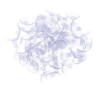 MAGICLULU 200pcs Suction Cups for Windows Glass Strong Pads Collision Small Tabletop Sucker Reusable for Kitchen Bathroom Mirror and Smooth Surfaces