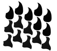 MAGICLULU 20pcs Acoustic Guitar Pickguard Set 41-inch Celluloid Scratch Plate Bird-shaped Protective Stickers Black Pvc Anti-scratch Guard for Folk and Classical Guitars