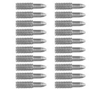 MAGICLULU 20pcs Clarinet Flat Head Repair Screws 7.5x2mm Woodwind Instrument Maintenance Parts for Thumb Rest Replacement Suitable for Clarinet Repair and Accessories