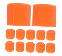 MAGICLULU 20pcs Glow- Dark Car Wheel Lug Nut Covers Silicone Hexagonal Protective Caps for Enhanced Visibility and Durability for Car Wheel Nuts Stylish and User-friendly Installation