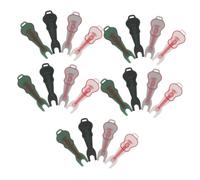 MAGICLULU 20pcs Guitar Bridge Pin Puller - Plastic Peg Remover Tool for Acoustic Guitars/Ukulele - String Peg Extractor for Beginner & Professional Musicians