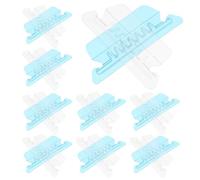 MAGICLULU 20pcs Hanging File Inserts Hanging Folder Tabs Plastic Classification Labels Recyclable Light Weight Assorted Colour for Office Documents Wherever You Need to Use Them