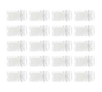 MAGICLULU 20pcs Id Badge Spring Clips Double-Sided Adhesive, Small Self-Adhesive Plastic Clips for Office, DIY Projects, Photo and Wall Hanging