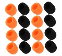 MAGICLULU 20pcs Microphone Windproof Cover Mic Wind Muff Covers for Ktv Singing Stage Performance Elastic Protective Sleeve