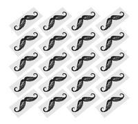 MAGICLULU 20pcs Nose Hair Removal Wax Stickers Mustache Protector Beard Styling Stickers with Pp Material for DIY Decoration, Prevent Hot Nose Wax Dripping and Protect Lips