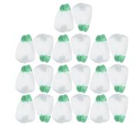MAGICLULU 20pcs Propane Lamp Mantles Gauze Mesh Green Quick Installation Enhance Burning Efficiency Camping Lantern Accessories for Hiking and Fishing
