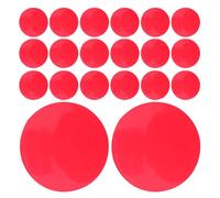 MAGICLULU 20pcs Red Lighting Filter Film for LED Lamps and Studio Flashlights, Pet Material Uniform Light Diffusion and Easy Color Transformation, for Creativity and Dining Spaces