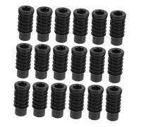 MAGICLULU 20pcs Replacement Casters Tube Plugs for Swivel Casters Protective Covers for Office Stools Chairs