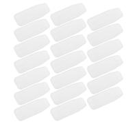 MAGICLULU 20pcs Silicone Nose Bridge Pads for Glasses, Non-Slip Soft Cushions Preventing Instability and Discomfort, Universal Fit for Eyewear and Sunglasses, for Cycling the Go