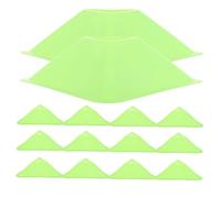 MAGICLULU 20pcs Sports Training Cones for Soccer Basketball Football Lightweight Triangle Discs for Agility Coordination Drills Quick Setup Multipurpose Field Markers
