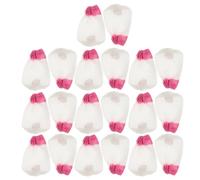 MAGICLULU 20pcs U-shaped Gauze Lantern Mantles Camping Lamp Accessories Red Fabric Mesh Mantle with Versatile Compatibility and Easy Installation for Hiking and Fishing