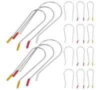 MAGICLULU 24pcs Electric Hair Curling Roller Styling Clips for Curls Shaped Curling Clips for Hair for Home Barber Use Hot Rollers for Electric Curlers