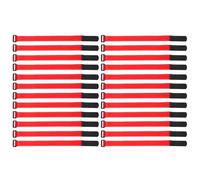 MAGICLULU 24pcs Reusable Hook and Loop Straps Cable Ties Adjustable Nylon Cable Organizer Gentle on Hands and Wire Organization Indoor Industrial Use