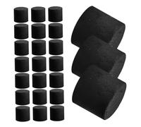 MAGICLULU 25pcs Slow Burning Wooden Charcoal Tablets for Incense Burner and Fire Pit Reusable Hand Warmer Charcoal Blocks for Home Heating for Cozy Indoor and Outdoor Use
