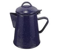 MAGICLULU 2l Tea Pitcher Teapot Enamel Simple and Elegant Design Pointed Spout Well-Polished Surface Household Use for Cafe and Home