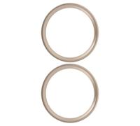 MAGICLULU 2pcs 10 Inch Speaker Decorative Rings for DIY Audio System, Light Gold Bass Speaker Spacers and Tweeter Trim Accessories for Home Subwoofer Upgrade