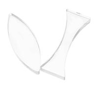 MAGICLULU 2pcs Acrylic Optical Lens Set Concave and Convex Lenses 6cm for Physics Teaching Demonstrating Optical Principles and Learning Properties of Light for Students