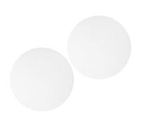 MAGICLULU 2pcs Acrylic Round Lamp Shade Diffuser 39.5cm Diameter 1mm Thick Soft Light Lamp Shade Performance Easy to Install for Pendant Light in Living Rooms
