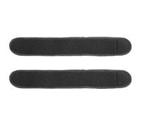 MAGICLULU 2pcs Adjustable Black Ankle Strap Band for Pedometer and Sports Watches, Breathable Cloth Material with Anti-lost Feature, Suitable for Gym and Outdoor Hikes