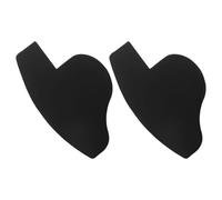 MAGICLULU 2pcs Beard Shaping Template Tool Hairline Enhancing Card for Men, Black Beard Shaper for Hair Fiber Application and Barber Styling