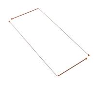 MAGICLULU 2pcs Brass Dowsing Rods for Outdoor Treasure Hunting and Water Divination Accurate Tracking Tool for Gold Location and Paranormal Investigation Suitable for Beginners and