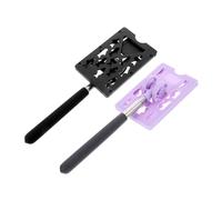 MAGICLULU 2pcs Car Card Swiping Telescopic Rod for Parking Efficiency Temporary Parking Card Holder Automotive Rod for Quick Vehicle Validation