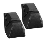 MAGICLULU 2pcs Car Parking Ticket Holder Windscreen Clip for Dashboard Card | Portable Everyday Use, ABS Black Build, Adhesive Install, Sleek Stylish Finish for Vehicle Interiors