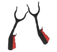 MAGICLULU 2pcs Claw Grabber Pickup Tool Ergonomic Handle Portable Litter Picker Garbage Grabber Stick Iron Plastic Reaching Tool for Collecting Garbage in Parks and Public Areas