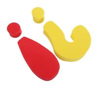 MAGICLULU 2pcs Cute Car Antenna Toppers with Creative Symbol Design, Weather-resistant Sponge Material, Easy Installation, Unique Question Mark and Exclamation Mark Decorations for Auto