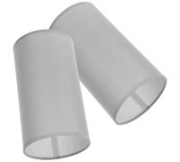 MAGICLULU 2pcs Cylinder Lampshade Fabric Replacement for Table and Floor Lamps with Eye Protection Suitable for Kitchen and Office Use