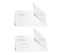 MAGICLULU 2pcs Desktop Racket Holder Acrylic Display Stand