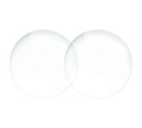 MAGICLULU 2pcs Double Convex Glass Optical Lenses High Precision Magnification for Physics Experiments and Classroom Demonstrations Science Teaching Tools